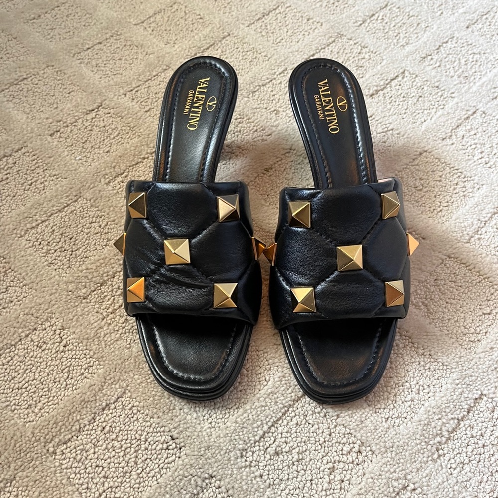 Black Valentino Heels